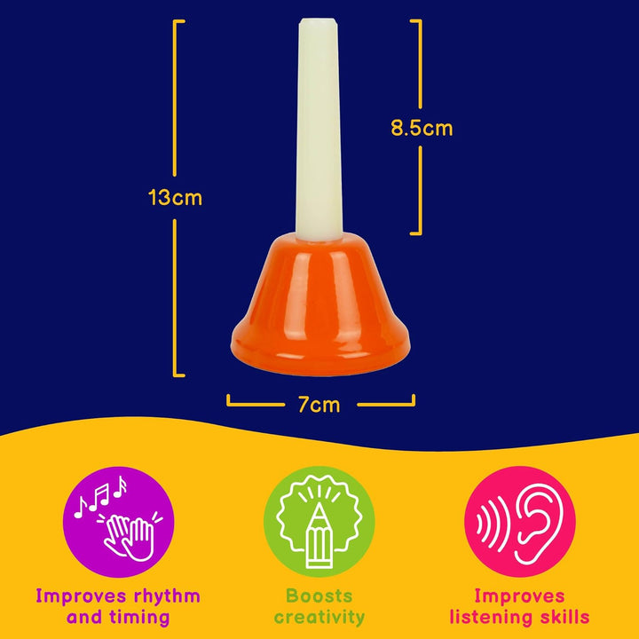 A-Star 8 Note Handbell Set