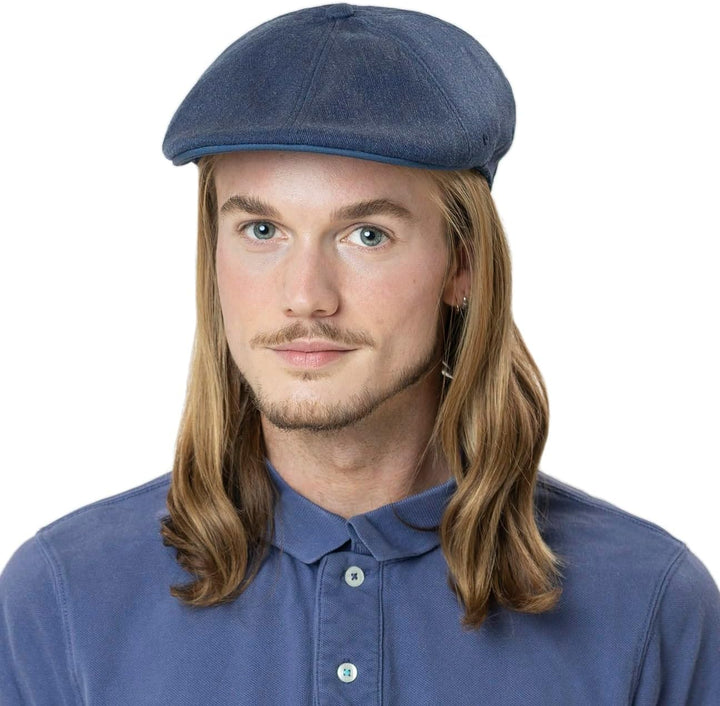 Kangol Herren Schirmmütze Wool 504 S Schwarz, S Schwarz