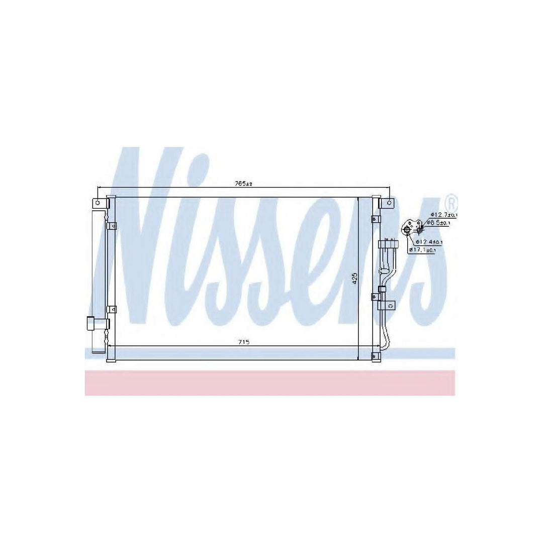 Nissens 940210 Kondensator, Klimaanlage