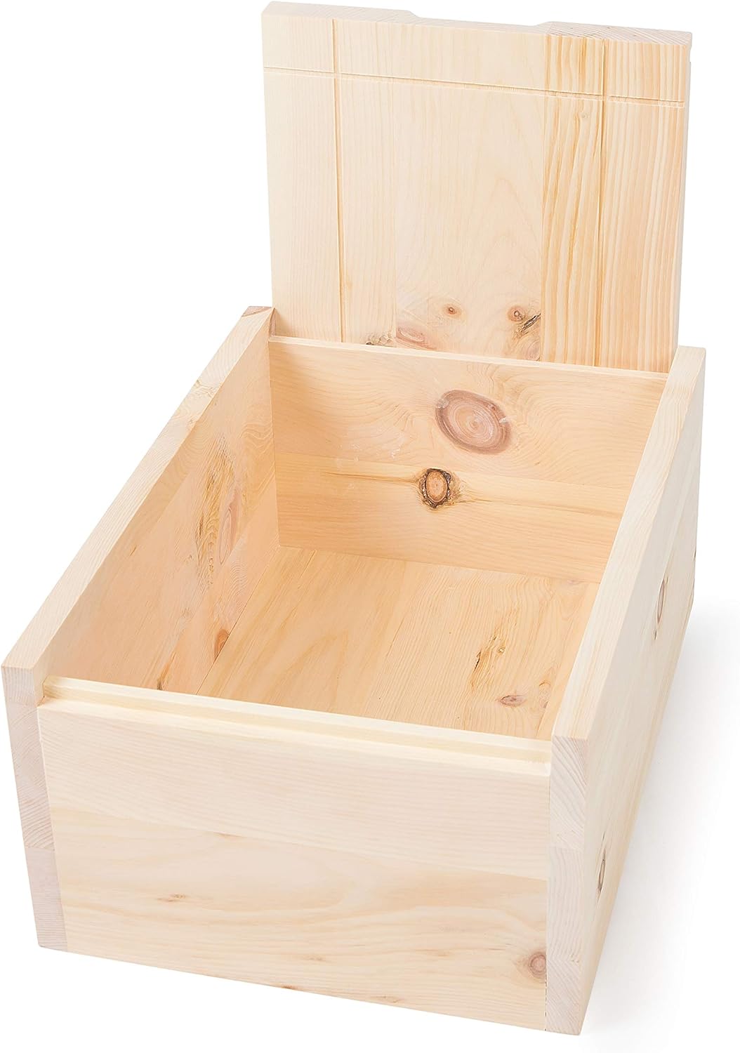 Zirbenbrotbox 35cm x 25cm x 16cm - aus hochwertigem Zirbenholz - handgefertigt in Österreich Standar