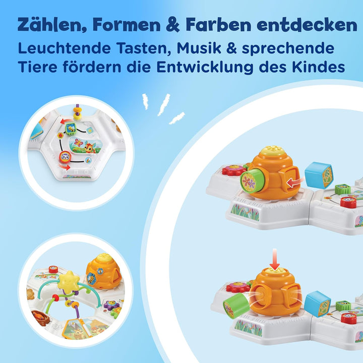 Vtech Baby - Babys Entdeckertisch – Interaktiver Kindertisch mit zahlreichen Aktivitäten und Lerninh