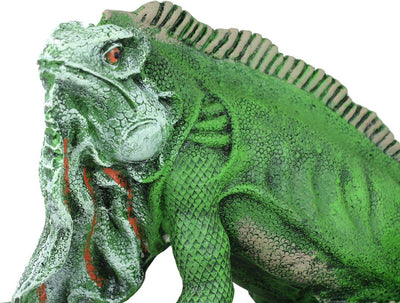 colourliving Leguan Figur 52 cm grün Echse Reptilien Dekofigur Gartenfigur Tierfigur exotische Dekor