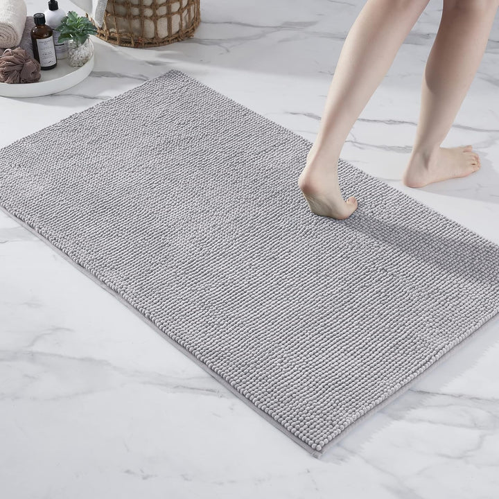 Decomira Badematte rutschfest | Als Badteppich Set kombinierbar | Badezimmer-Teppich Bad-Vorleger wa