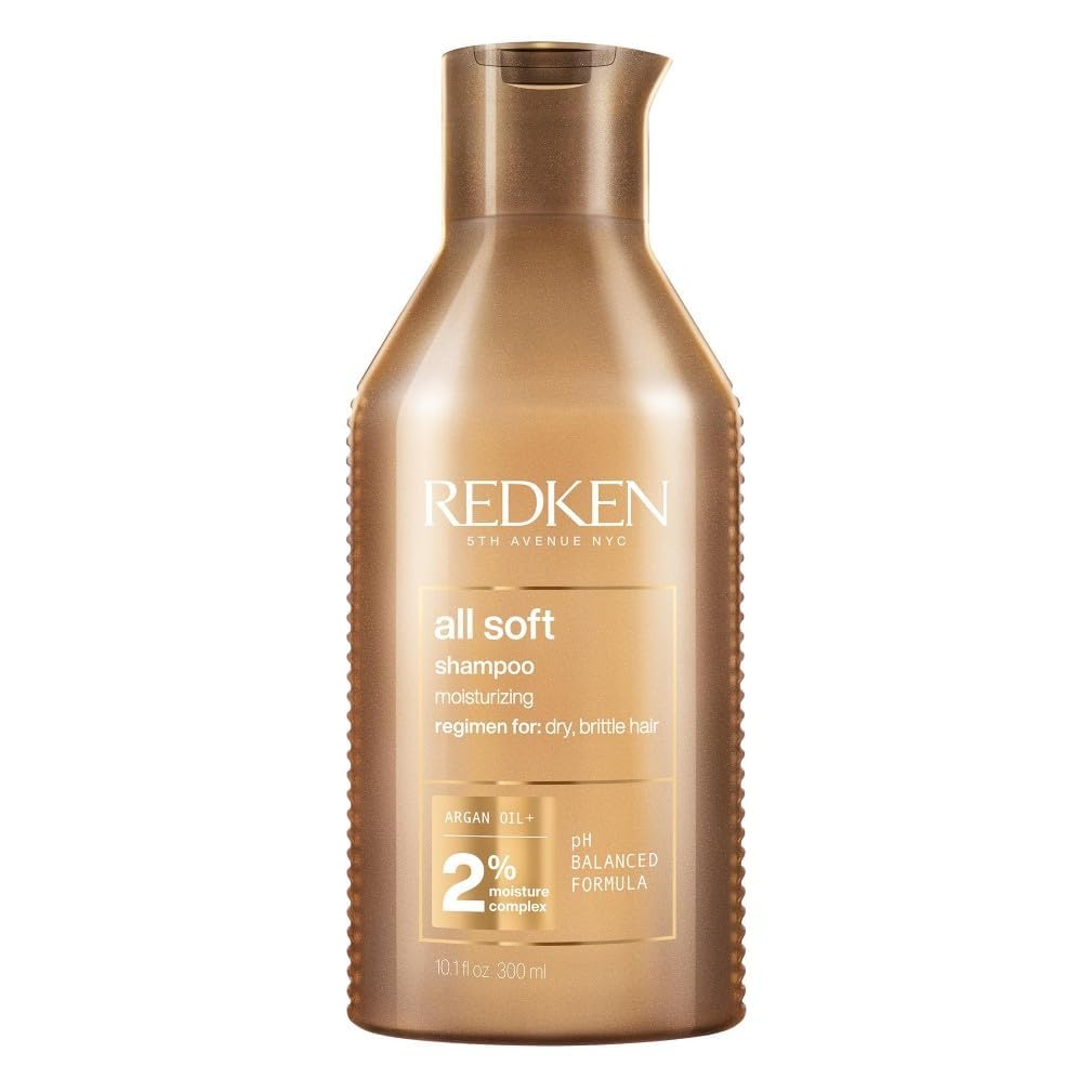 Redken Haarshampoo für trockenes und brüchiges Haar, Belebt und hydratisiert, Mit Omega-6 und Argan-