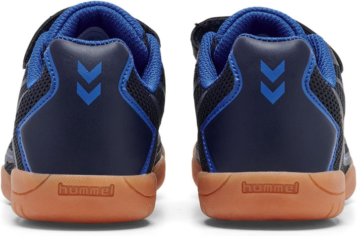 hummel Klettverschluss Multisport Shoe Root Elite Handball Kinder Grösse 30 EU Dress Blues, 30 EU Dr