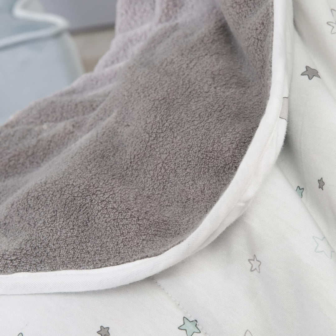 roba Babydecke Sternenzauber - 80 x 80 cm - Jerseydecke aus Baumwolle für Mädchen & Jungen - Kinderw