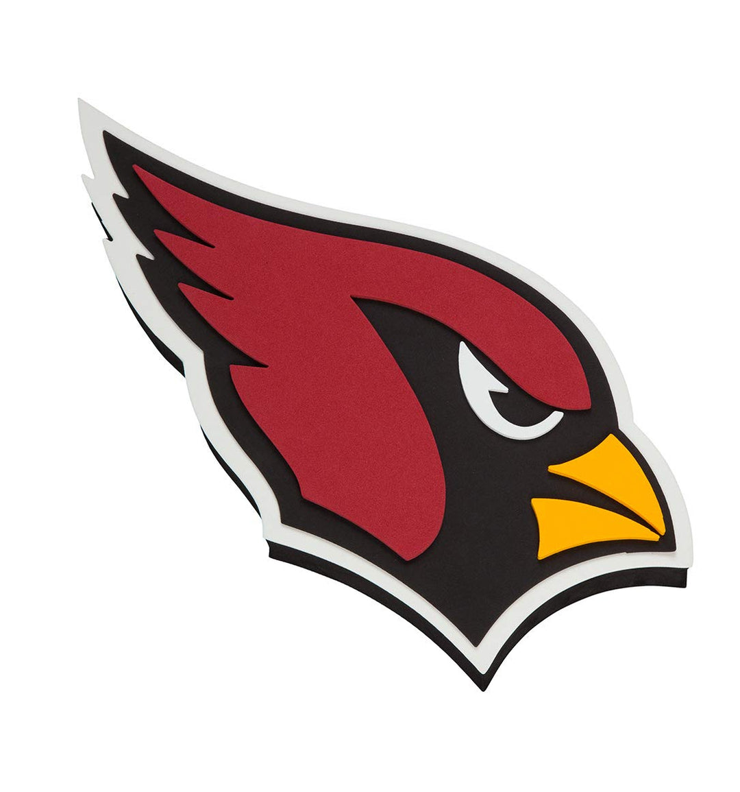 FanFave NFL Arizona Cardinals 3D-Wandschild aus Schaumstoff, Arizona Cardinals