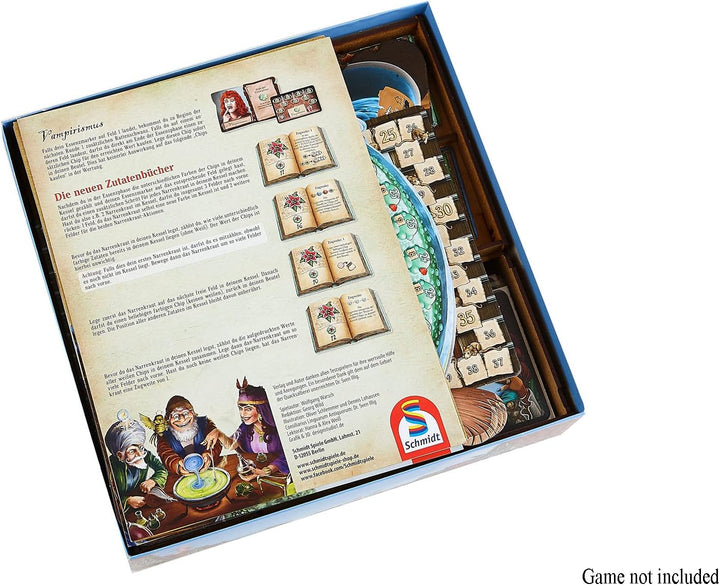 Docsmagic.de Organizer Insert for The Quacks of Quedlinburg Box - Einsatz, The Quacks of Quedlinburg