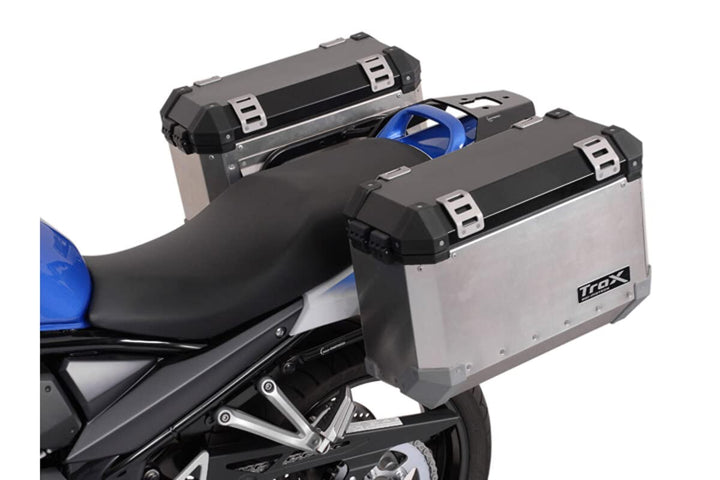 SW-MOTECH EVO Kofferträger, QUICK-LOCK Funktion, Schwarz für Suzuki GSF650/650S/1200/1250,GSX650/125