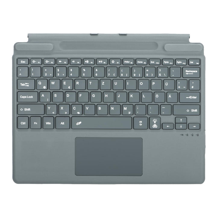 Deutsche QWERTZ Layout Tastatur für Microsoft Surface Pro 11/10 / 9/8 / X, 13 Zoll - Ultraflaches, b