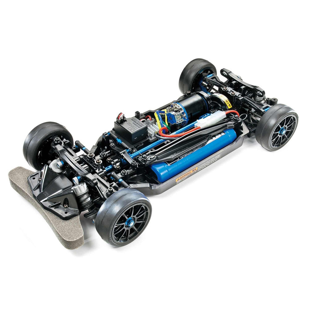 TAMIYA 47326-000 47326 47326-1:10 RC TT-02R Kit, ferngesteuertes Auto/Fahrzeug, Modellbau, Bausatz,