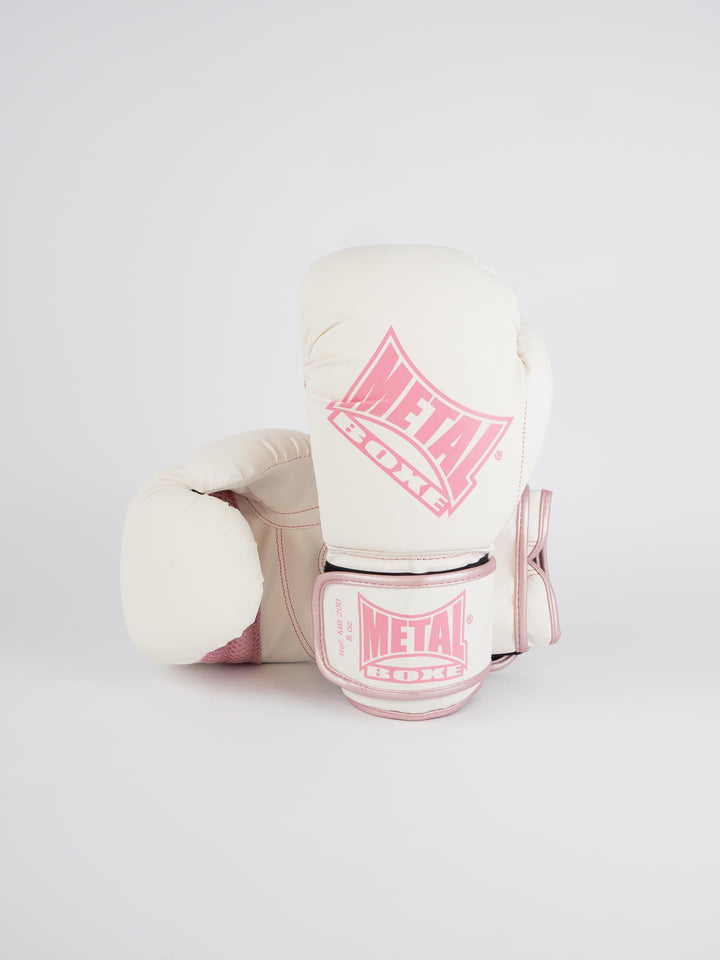 METAL BOXE Damen Mb200 Handschuhe Taille 8 oz Weiss, Taille 8 oz Weiss