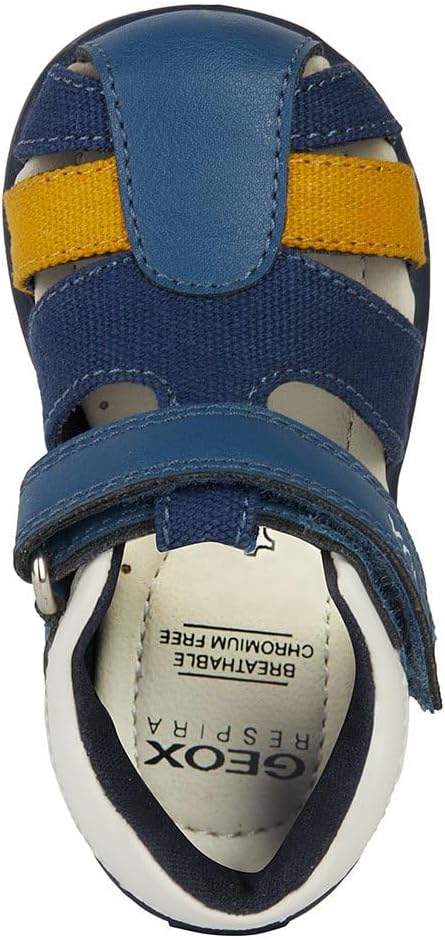 Geox Baby-Jungen B Elthan Boy C Erste Schritte 18 EU Avio Yellow, 18 EU Avio Yellow