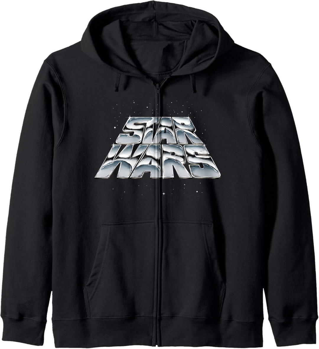 Star Wars Slanting Chrome Logo Kapuzenjacke