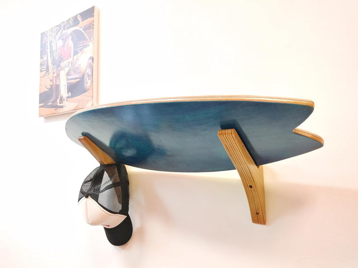 JUCKER HAWAII Wandhalterungen für Skateboard, Longboard, Balanceboard, Snowboard, Wakeboard | Halter