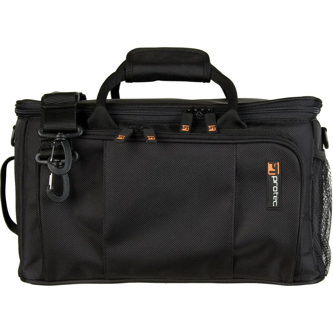 ProTec M404 Trompetendämpfertasche, abgetrennte Dämpferfächer, Schwarz Hält bis zu 6 Dämpfer, Hält b