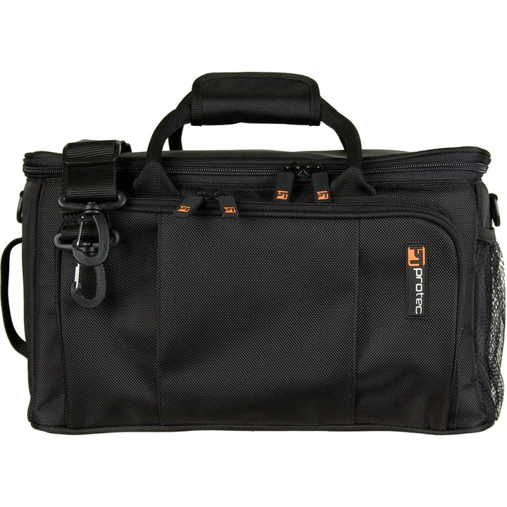 ProTec M404 Trompetendämpfertasche, abgetrennte Dämpferfächer, Schwarz Hält bis zu 6 Dämpfer, Hält b