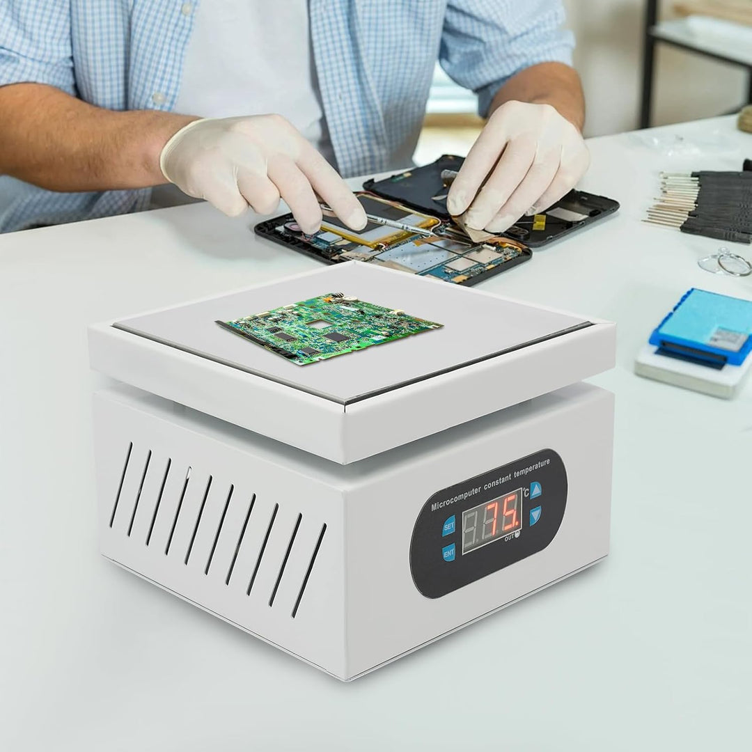 Elektrische Löt-Heizplatte, 500W LED-Mikrocomputer Elektrische Heizplatte Digitale LCD Elektronische