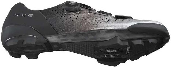 SHIMANO Brx801s47 RX8 (RX801) Schuhe, Silber, Grösse 47, Size