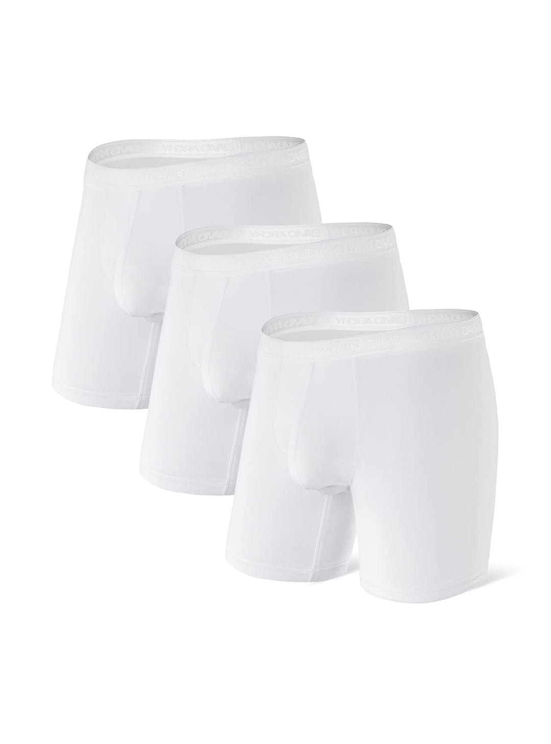 DAVID ARCHY Herren Boxershorts Mehrfachpack, Mirco Modal Stretcken Klassischer Retroshorts, Unterhos