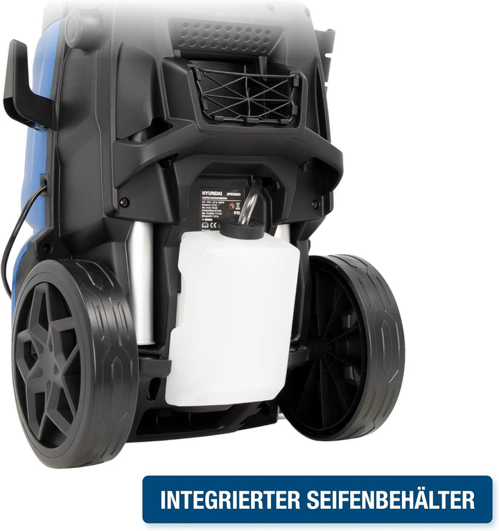 HYUNDAI Hochdruckreiniger HPW2000CE, max. 160 bar - 450 l/h, 2000 W, verdreh-sicherer 10m Schlauch,