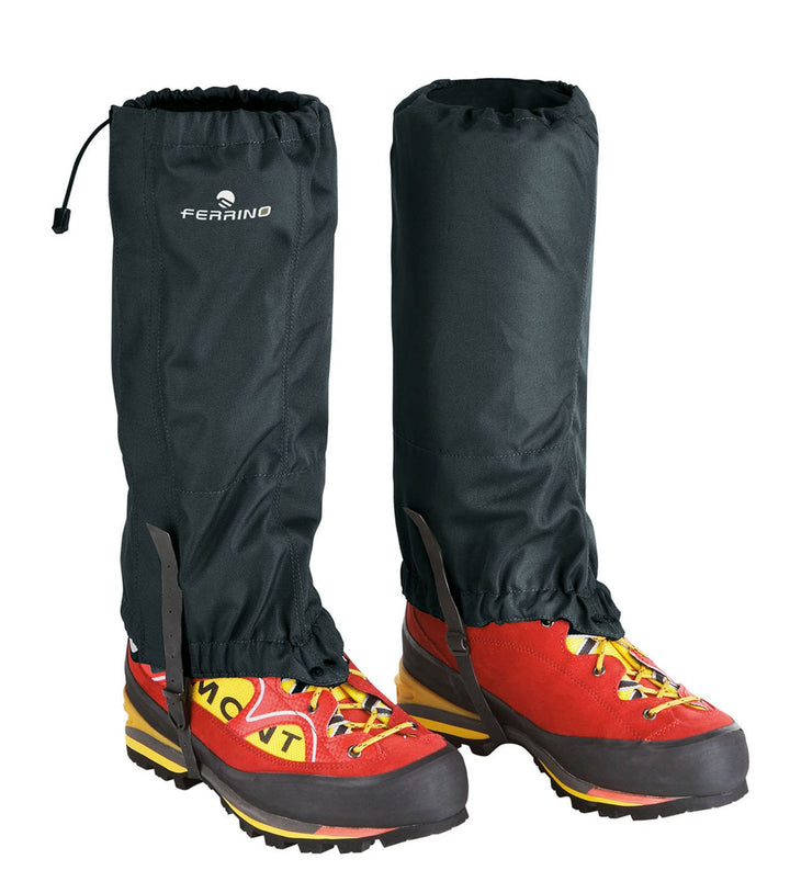 Ferrino Gamaschen, Unisex, Einheitsgrösse Schwarz, Schwarz