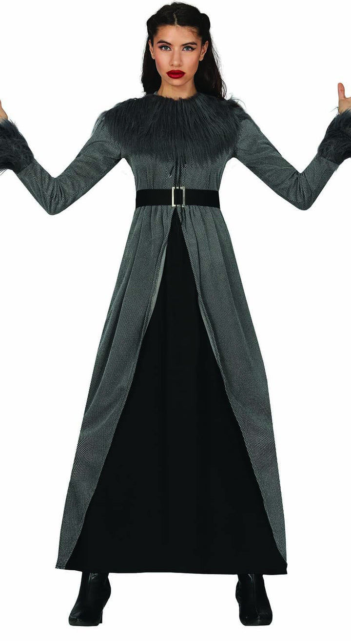 FIESTAS GUIRCA Zauber Kriegerin Kostüm Damen - Hexen Magierin Kostüm Frauen - Grösse M 38 – 40 - Zau
