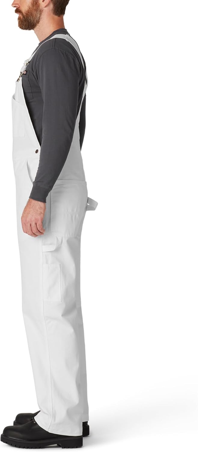 Dickies Maler-Lätzchen für Herren 34W / 30L Weiss, 34W / 30L Weiss