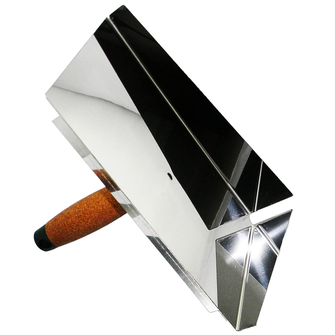 Fugblech Edelstahl 245 x 155mm Verfugungsblech Fugenhilfe Keramikfliesen Klinker + Fugenkellen 6mm,