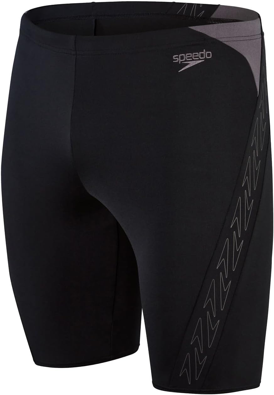 Speedo Herren Hyper Boom Splice II Badehose 32 Schwarz/Dove Grau, 32 Schwarz/Dove Grau