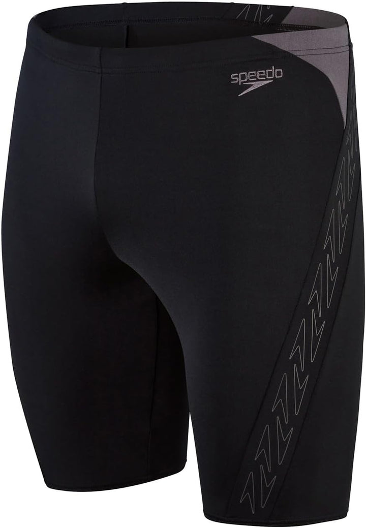 Speedo Herren Hyper Boom Splice II Badehose 32 Schwarz/Dove Grau, 32 Schwarz/Dove Grau