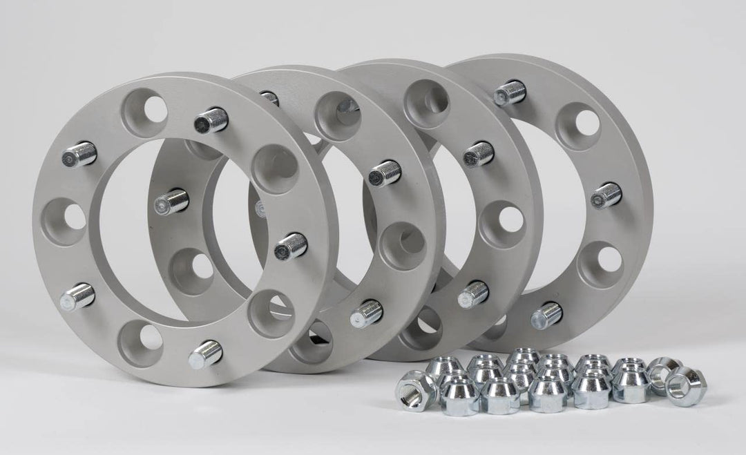 Spurverbreiterung Aluminium 4 Stück (20 mm pro Scheibe / 40 mm pro Achse) incl. TÜV-Teilegutachten~