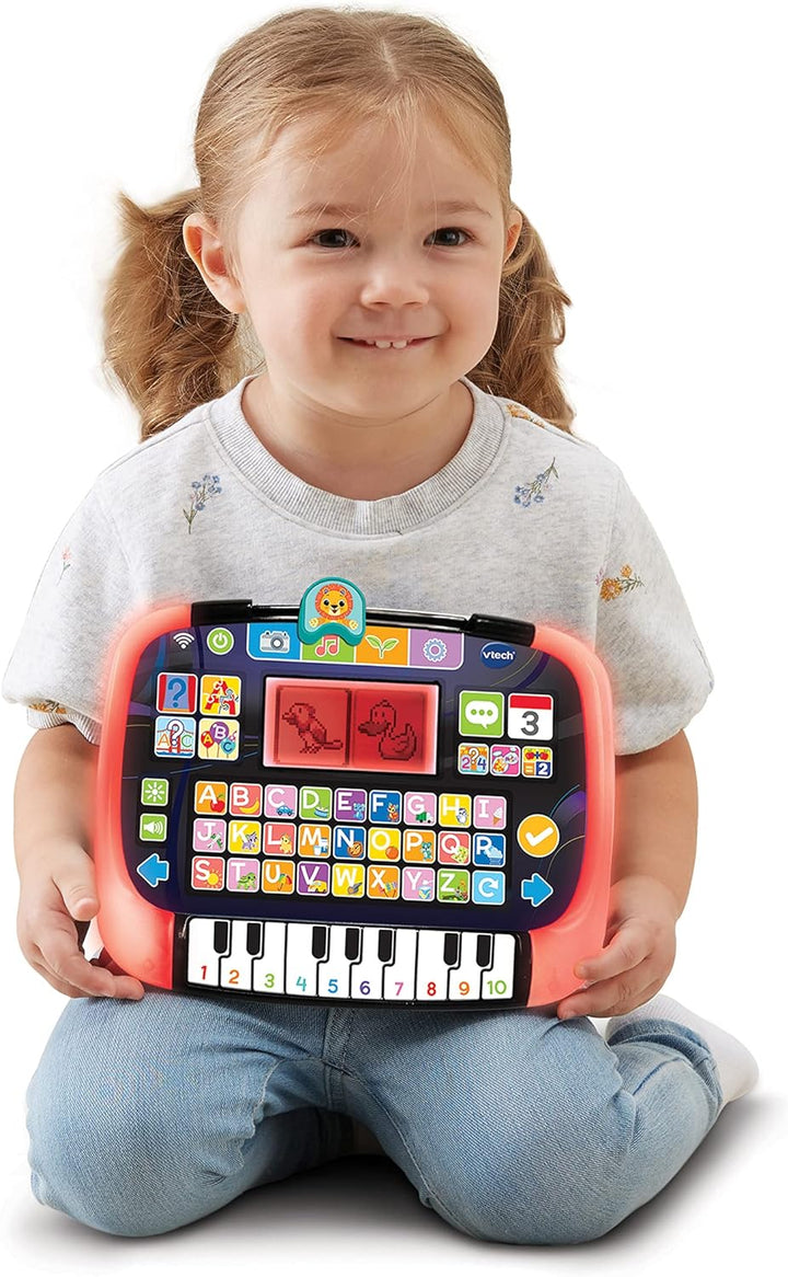 Vtech Lerntafel mit Klavier für Kinder, Multi-App, interaktives Spielzeug für Kinder + 2 Jahre, ESP-