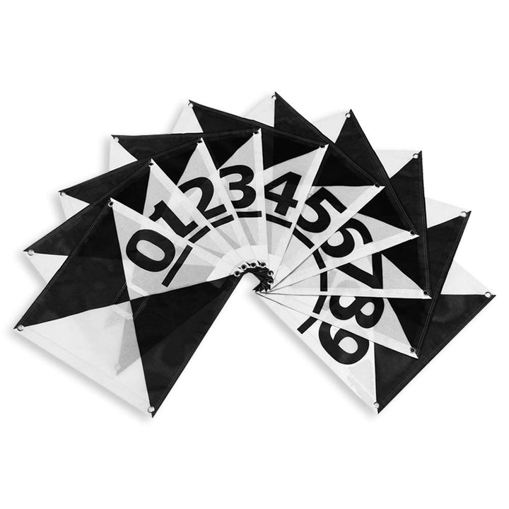 UAV Ground Control Points (GCPs)/Aerial Targets for Aerial Mapping &amp; Surveying (10 Pack) with Center