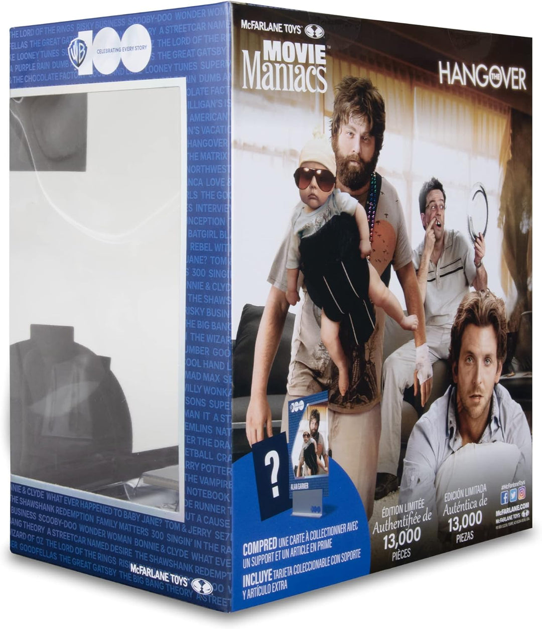 Hangover Movie Maniacs Actionfigur Alan Garner 18 cm Modern, Modern