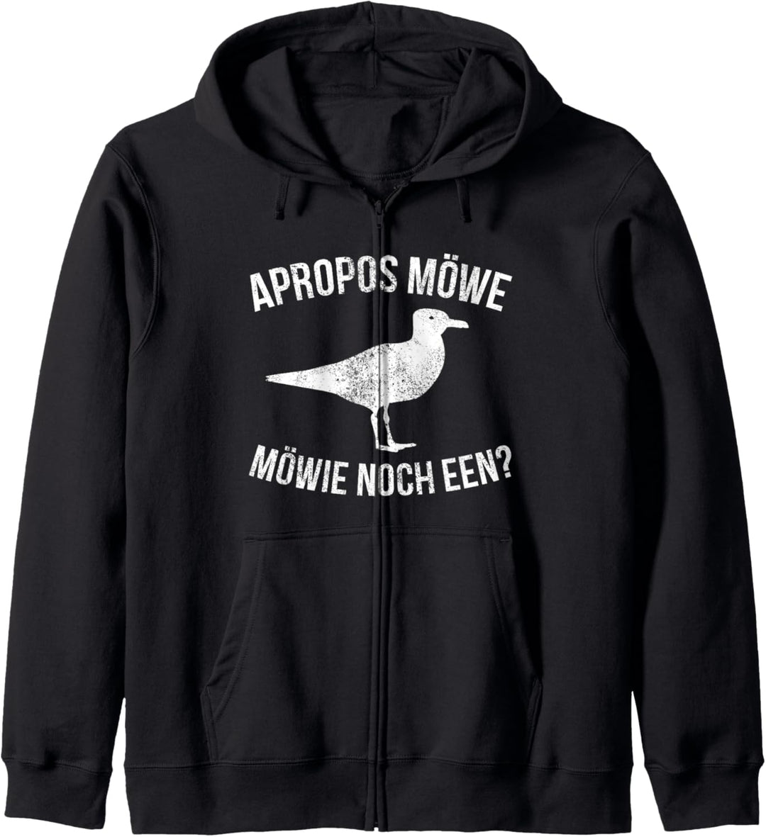 Apropos Möwe Mowie Noch Een I Moin Plattdeutsch Norddeutsch Kapuzenjacke