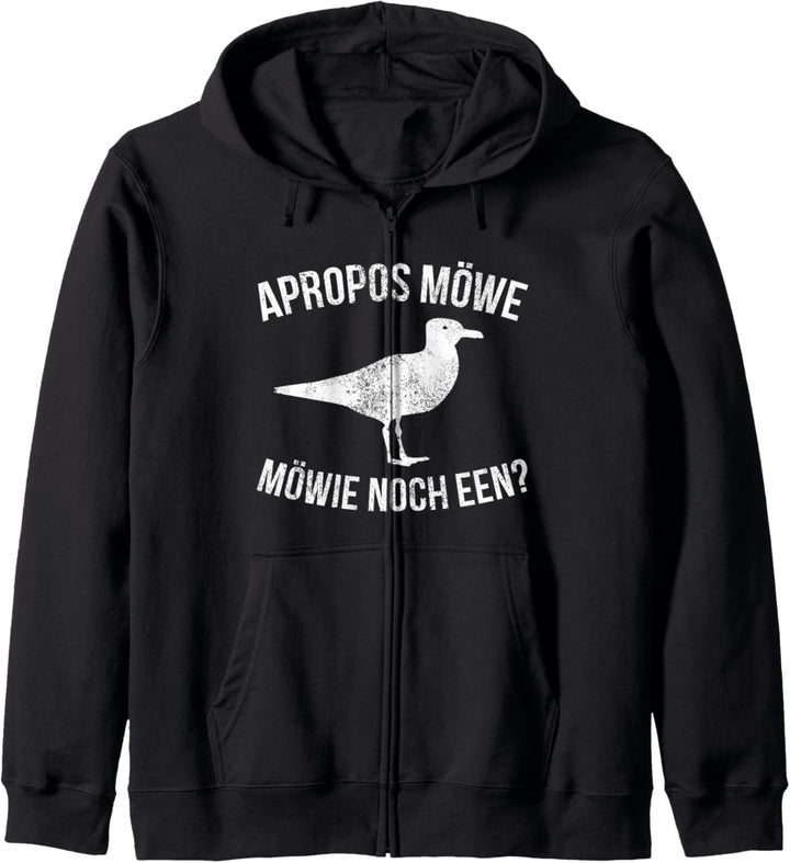 Apropos Möwe Mowie Noch Een I Moin Plattdeutsch Norddeutsch Kapuzenjacke