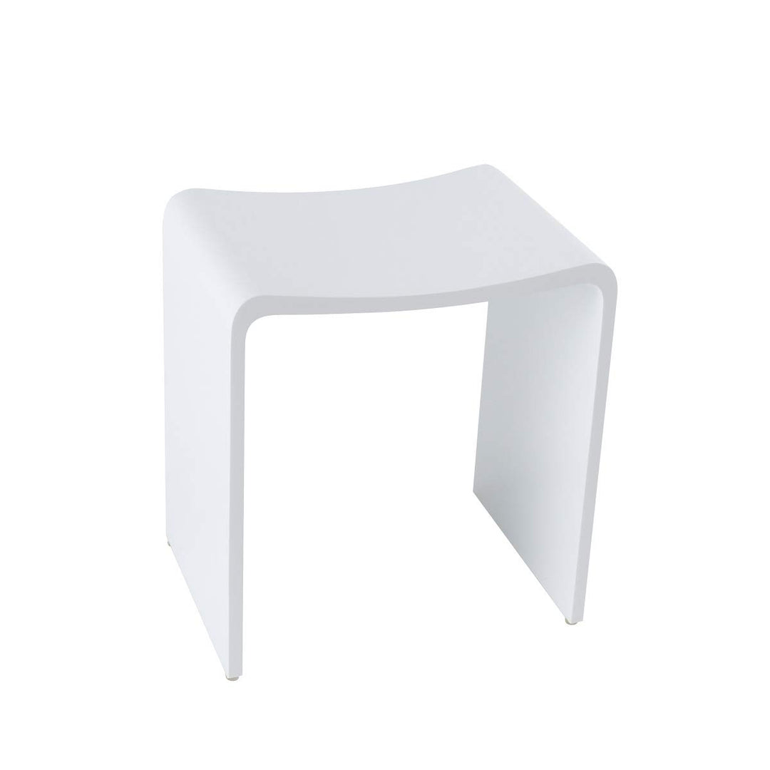 Four & More Badhocker Duschhocker Sitzhocker Duschstuhl Duschsitz Luxusbadhocker Design Kunststein S