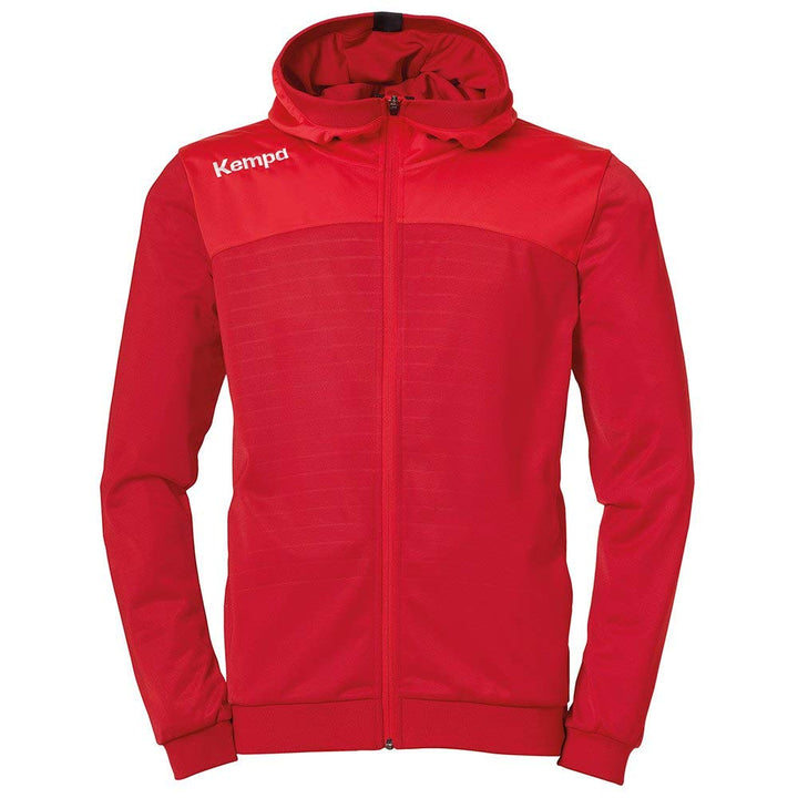 Kempa Emotion 2.0 Kapuzenjacke Kinder chilirot/Rot 4XL, chilirot/Rot 4XL