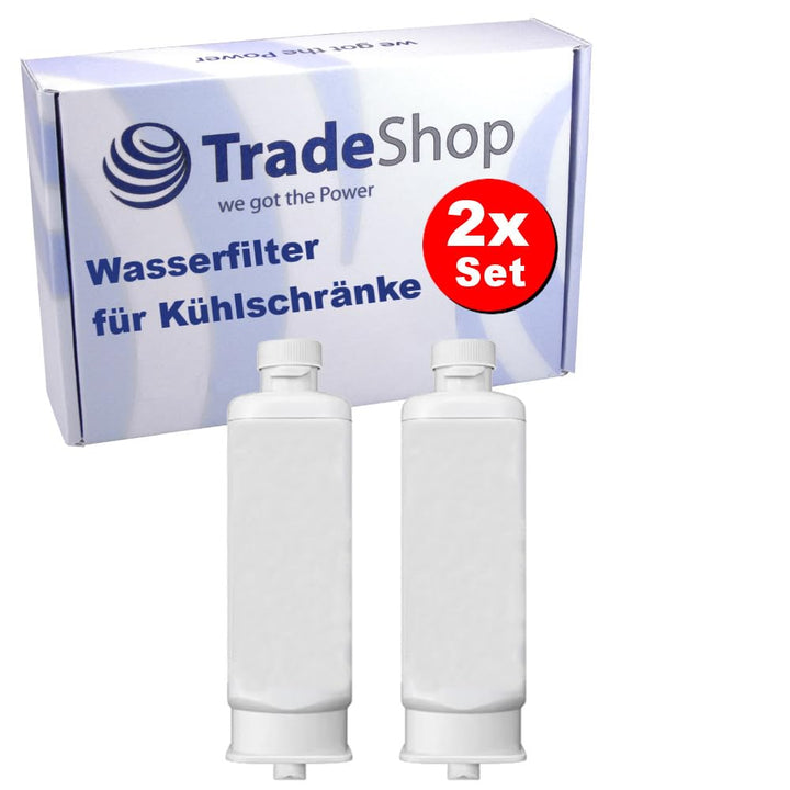 2x Trade-Shop Wasserfilter kompatibel mit Samsung HAF-QIN, HAF-QIN/EXP, DA97-08006A-B, DA97-08006A-1