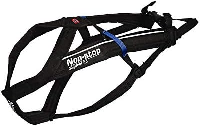 Dog Copenhagen Non-Stop Canicross-Geschirr Free Motion Grösse T10 Schwarz Size 9, Schwarz Size 9