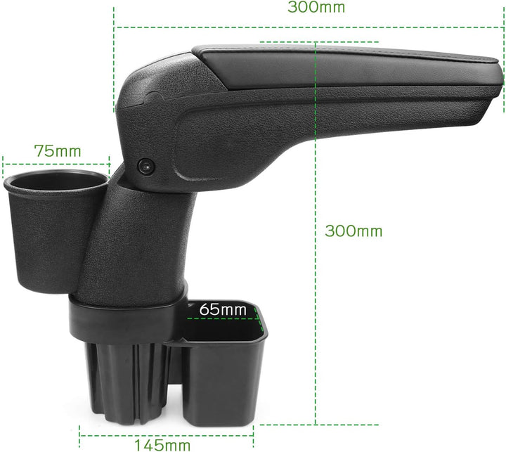 YEE PIN Mittelkonsole Suzuki Jimny JB64 JB74 2018-2023 Zentral Armlehnenbox Einstellbar Müdigkeit Li