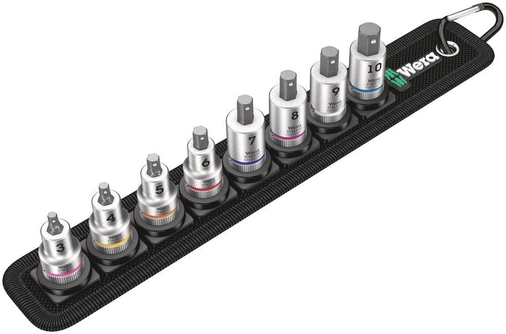 Belt B 2 Zyklop Bitnuss-Satz Innensechskant, mit Haltefunktion, 3/8"-Antrieb 1 Set