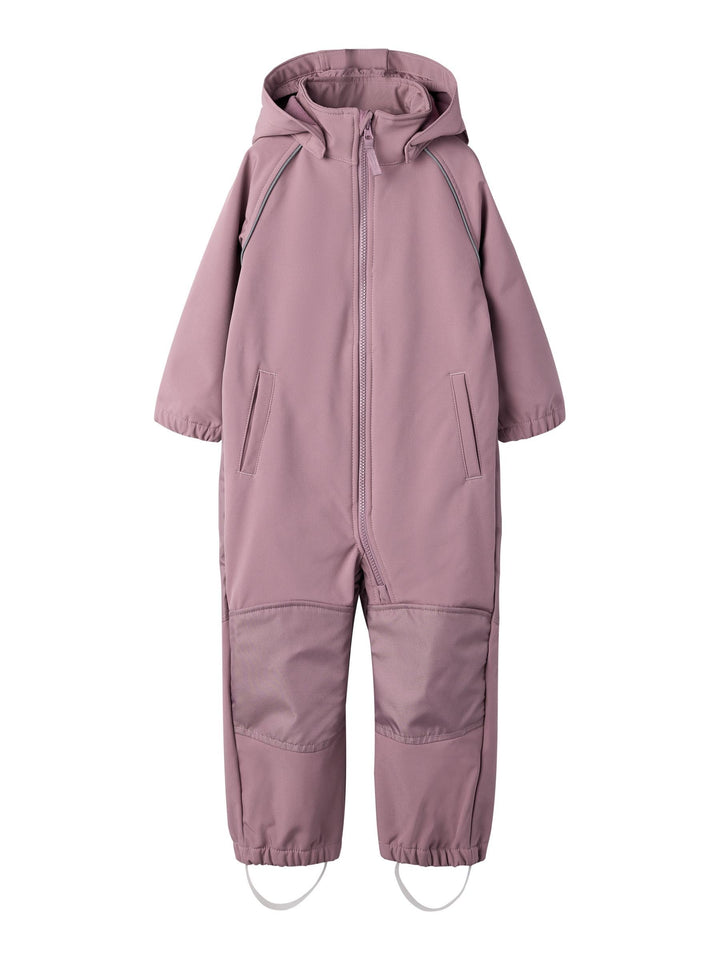 NAME IT Unisex Nmnalfa Softshell Suit Solid Fo Noos Regenanzug, 80