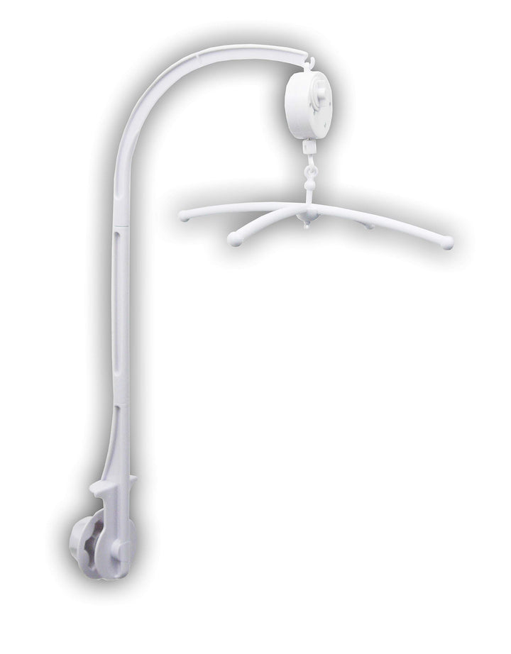 Niermann Standby 3491 Mobilehalter zum Schrauben, mit Spieluhr, weiss, 200 g zum schrauben mit Spiel