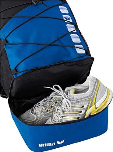 Erima Rucksack Club 5 Multifunktionsrucksack mit Bodenfach 1 New Royal/Schwarz, 1 New Royal/Schwarz