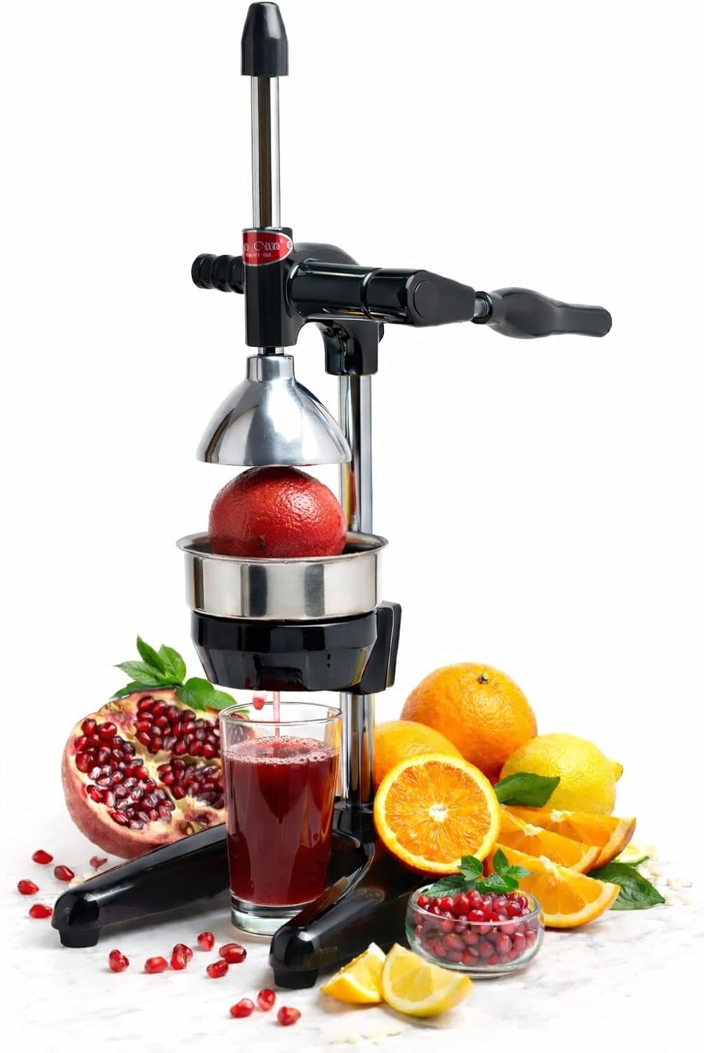 CanCan Professionelle Hand Saftpresse Zitruspresse Orangenpresse Granatapfelpresse Fruchtpresse Schw