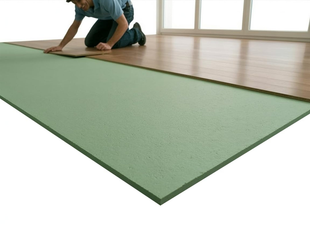 Trittschalldämung XPS 3mm 5mm - Dämung Grean Boden für Laminat - Bauplatten - Bodenunterlage - Unter