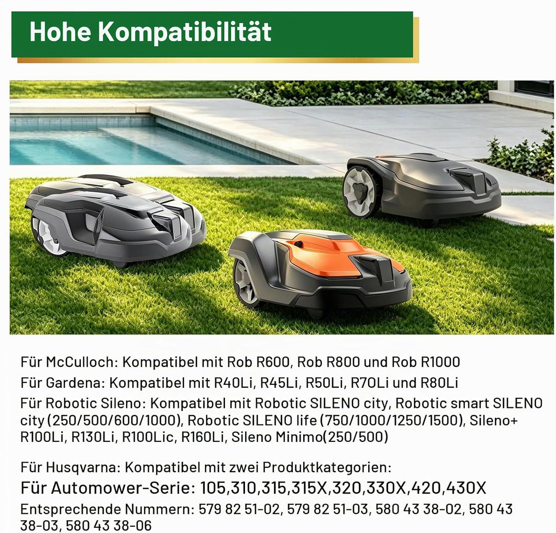 28 V 1,3A Adapter Rasenmäher Netzteil, Kompatibel mit Husqvarna Automower 105, 310, 315, 315X Mährob