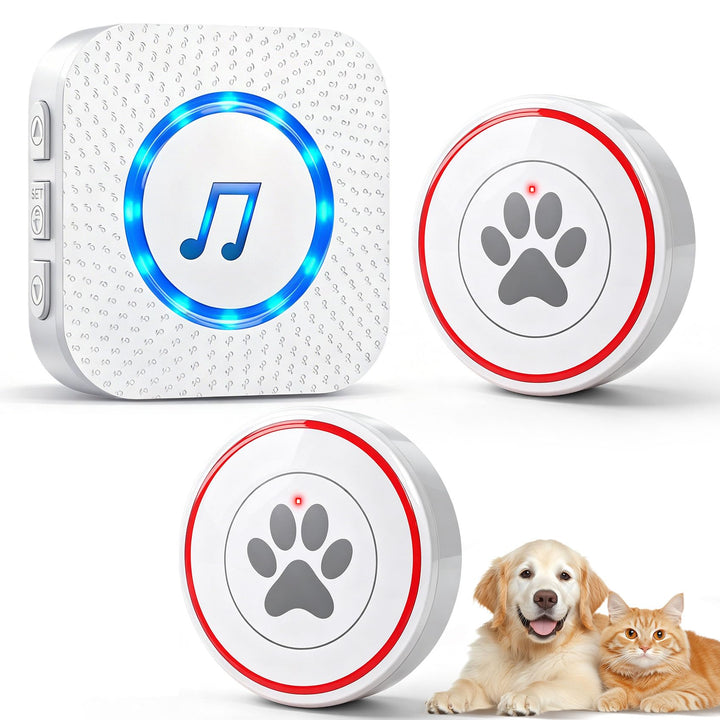 ChunHee Katzenklingel/Hundeklingel Buzzer Hund Haustier Türglocken Sensor Berührt Wasserdicht Türkli